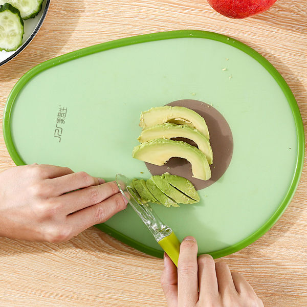 Liten skärbräda kök liten skärbräda frukt/grönsak/liten plast skärbräda fruktskärbräda skärbräda 31,5*24 cm