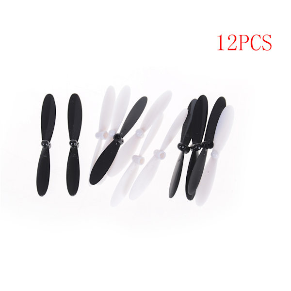 12 stk. 55MM lange propeller til HUBSAN X4 H107 H107C H107D