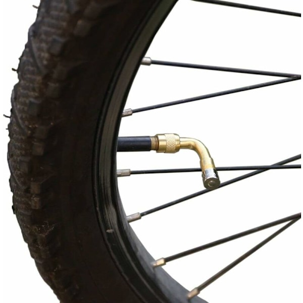 6 st Däckventil 45° 90° 135° Däckventiladapter, däckventil vinkel förlängning, luftdäckventil förlängning, motorcykel bil vélo vinkel vinkel förlängning