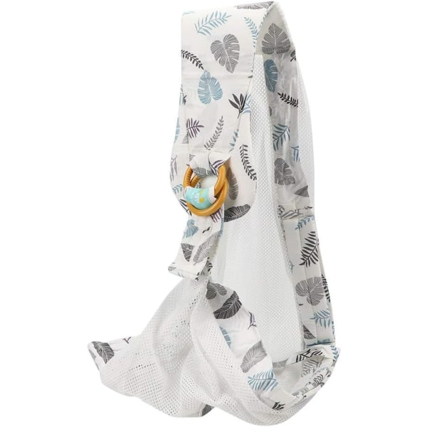 Vita lakan (andningsbar version) + sele ring Baby carrier Justerbar multifunktionell för babyvård Baby carrier för småbarn