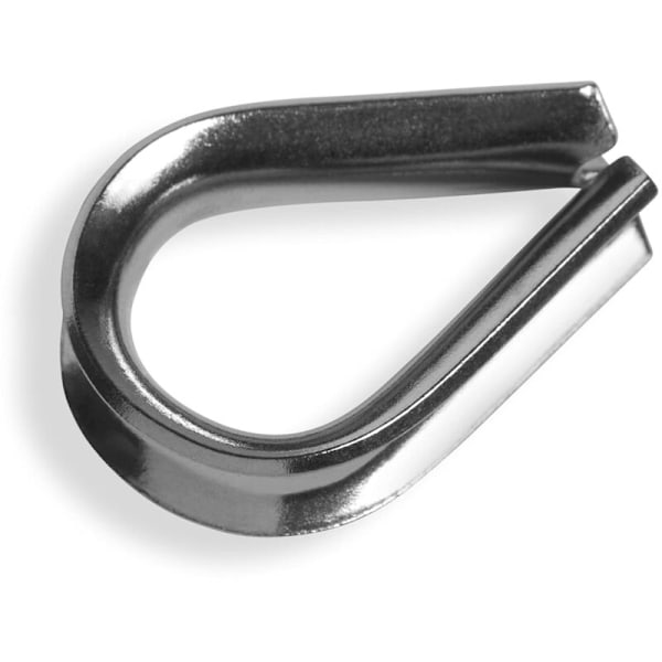 4mm rustfrie stålkabler 4mm metallkabler [20 deler] Aisi316 rustfritt stål Heavytool