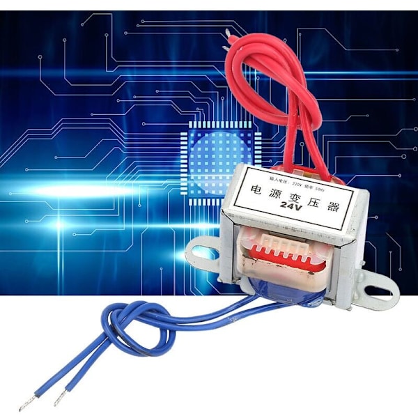 AC-AC 220V-24V 50Hz 2W Transformator Lågfrekvent Spänningsomvandlare