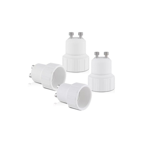 4x2,8cm 4st sockeladapter - konverteringssocklar GU10 till e14 - bajonett fräck lampstödsadapter för halogen LED-lampa