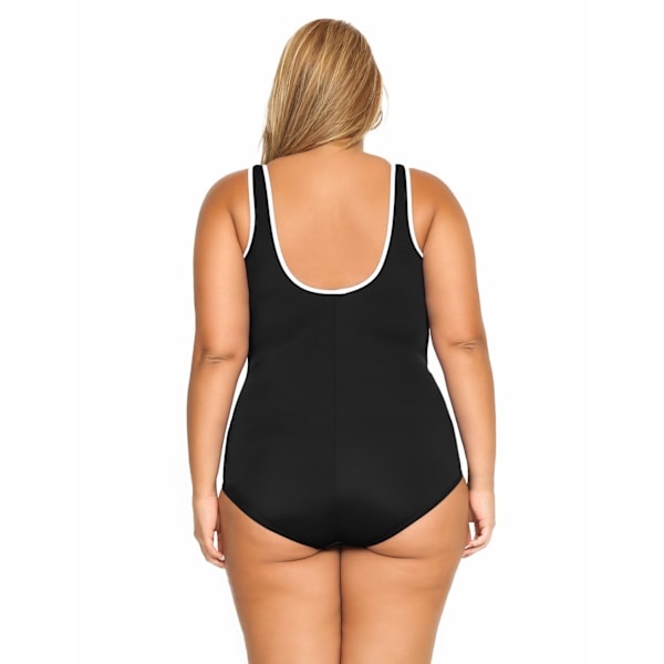 Baddräkter för kvinnor med inbyggd kupa Plus Size
