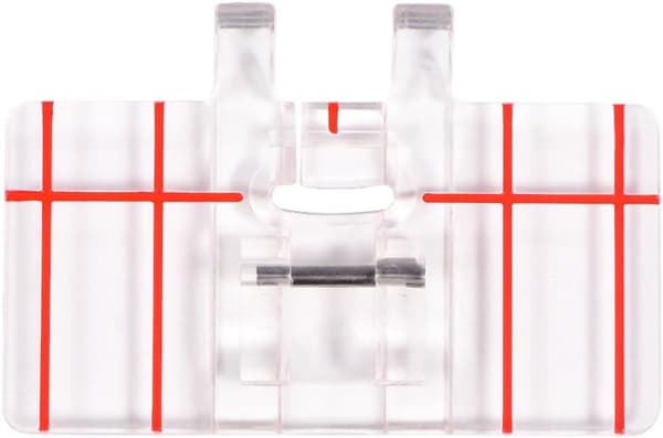 Plastfotklämma Parallellsöm Sy Maskin Pressarfot Passar för Hemsymaskin