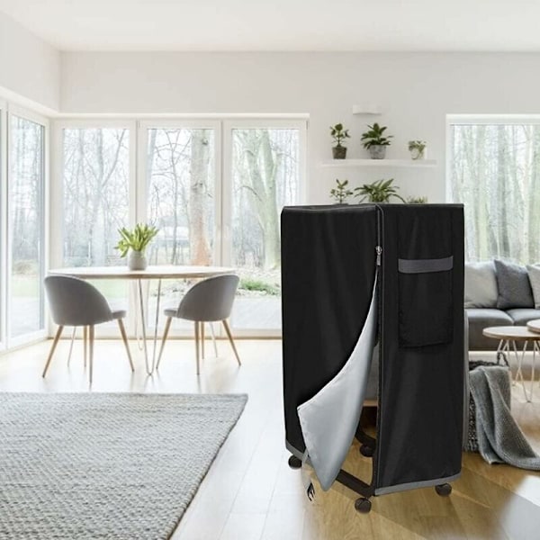 Foldeseng Opbevaringsbetræk, Justerbart Vandtæt Støvtæt Multifunktionelt Betræk til Indendørs og Udendørs Foldesengsmadras, 99 x 38 x 114 cm