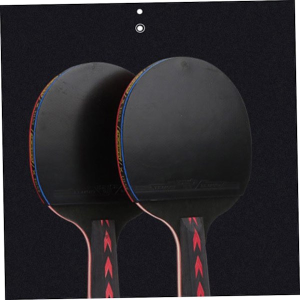 2 stycken kolfiberbordtennisracket med hög elasticitet bordtennisracket bordtennisutrustning