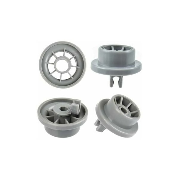 4 diskmaskinhjul för nedre korgen, för Siemens, Bosch 165314, 3,51,6 cm diskmaskinhjul