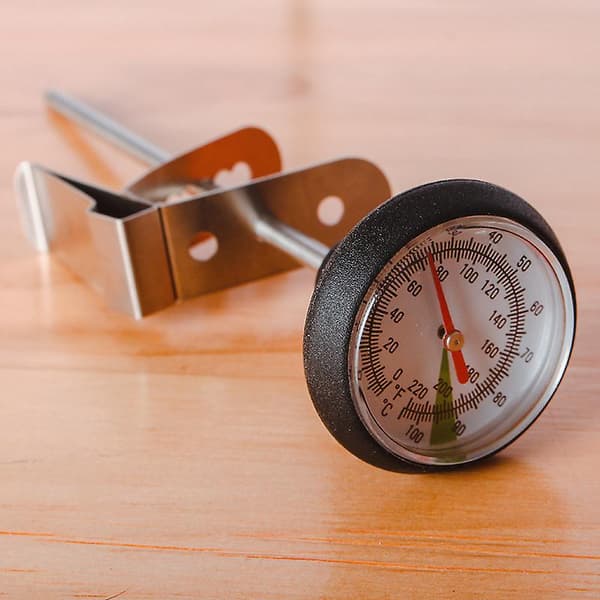 Mælke Termometer, Rustfrit Stål Køkken Gadget, Sølv