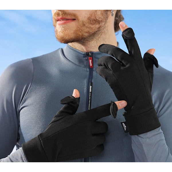 (M) Vinterhandsker til mænd og kvinder med touch screen fingre - Vindtætte vandafvisende til løb/cykling/kørsel/sneski/snowboarding/is fiskeri
