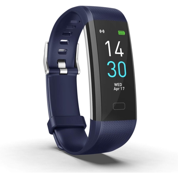 Fitness , vattentät watch, smart armband med stegräknare, watch, watch, fitness (blå)