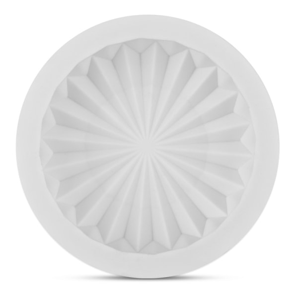 3D diamantformad silikonform för kakor, puddingar, isbitar, gelé, mousse, fondant, 3D non-stick professionell silikonbakform, återanvändbar bakform