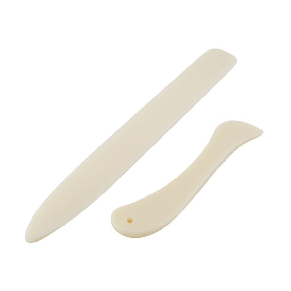 2 luuviivaimen setti käsitöihin, suoran luun ja kaarevan scrapbooking-kansion muodossa käsitöihin, korttien valmistukseen, o