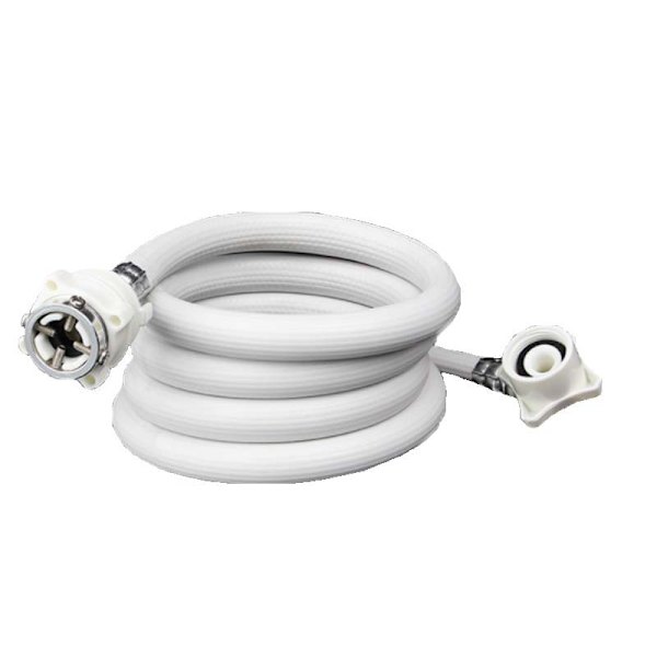 Helautomatisk tvättmaskin vatteninloppsslang förlängd PVC-vattenslang 2 meter explosionssäker vatteninsprutningsslang skarv vattenslang
