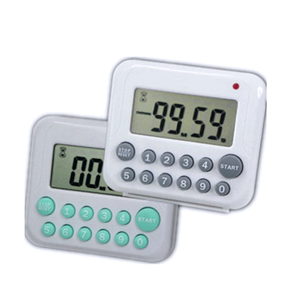 Digital Kök Timer Magnetisk Nedräkning Matlagningstimer Klocka med Magnetisk Baksida och Klämma, Höglarm, Stor Display Minuter och Sekunder Direktinmatning
