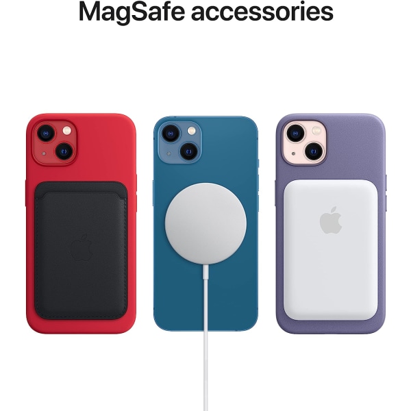Krittrosa - (for iPhone 13) Apple Silikonetui med MagSafe