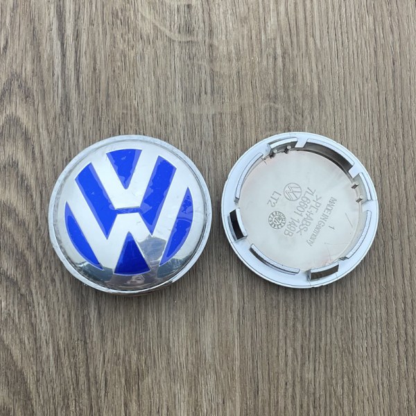 Sopii Volkswagenin cap 56 65 70mm (4 kpl) 70 blue