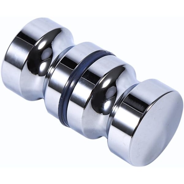 Duschdörrhandtag för badrum, Enkelt glasdörrknoppskåpshandtag i aluminiumlegering med skruvbyte för glasdörrar