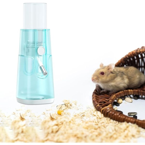 (76 × 76 × 156) Vannflaske for hamster, vannflaske for kjæledyr, dekorasjon, hygienisk kjæledyrkanne, flaske av