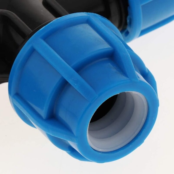 Haveslange T-stykke Kobling Plastik Samling Haveslange Kobler Rørforbindelse - 20mm