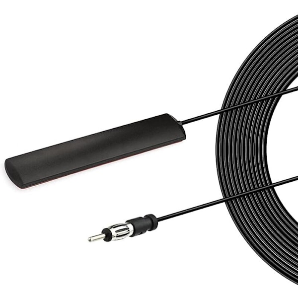 Autradio auton antenni tuuliadapteri DIN-levy 3m yhteensopivalla kaapelilla autoihin, kuorma-autoihin, maastoautoihin, jeeppeihin fm am radio vahvistin HD-soitin