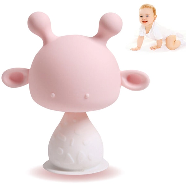 Baby mad feeder/Frugtspiser sutte Silikone Silikone Dato Tandfrembrud legetøj til babyer fra 3 måneder + BPA fri