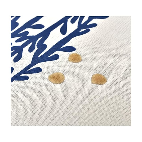 Tvättbar PVC Plastduk. Vattentätt Fyrkantigt Bordskydd för Kök, Picknick, Utomhus, Inomhus (140 x 140 cm, Rattan)