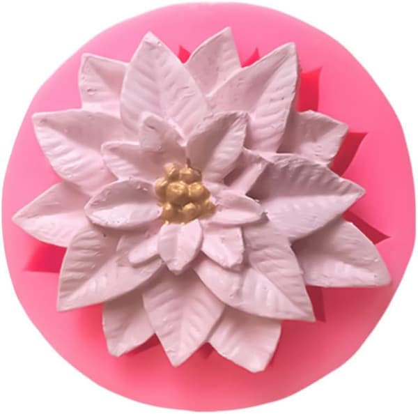 2 stk. Jule Holly Leaf Chokoladeforme 3D Silikoneforme Sukkerterningforme Genanvendelige Glasurforme Lerforme Slik Bageværktøj
