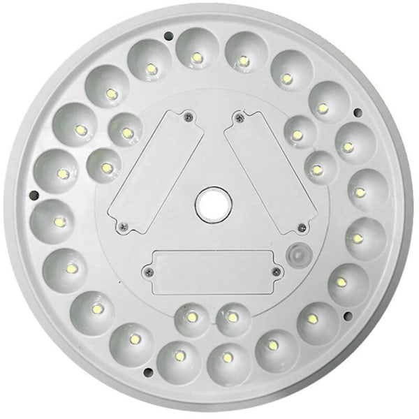 Solarlampa för flaggstång 26 LED Solarlampa för nationsflagga lampa för vattentät extern flaggstång IP55 lyser upp den amerikanska flaggan i skymningen
