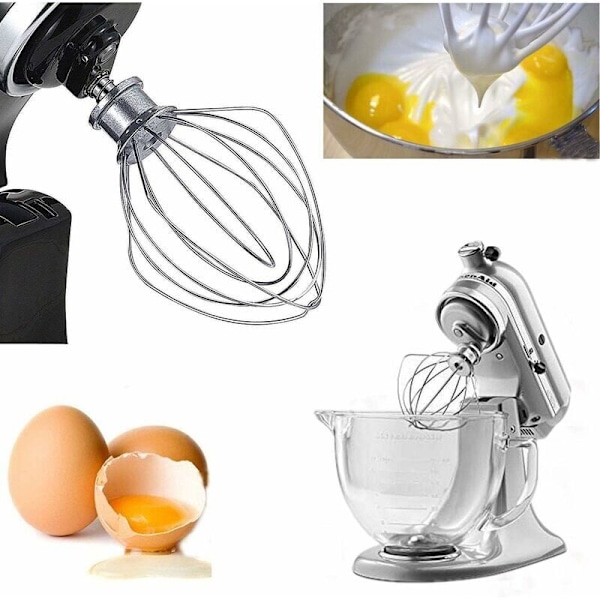 K45WW Rustfri Stål Piskeris til KitchenAid