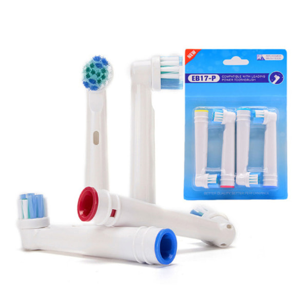 12 børstehoveder, velegnet til alle typer 2D/3D elektriske tandbørster
