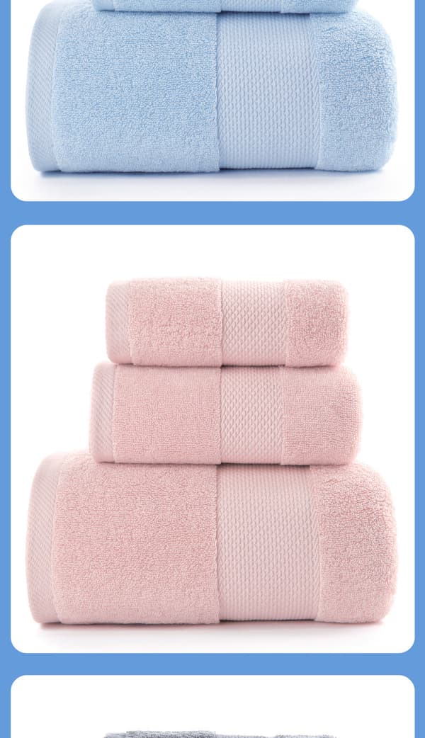 Badhåndklesett, superabsorberende røkt rosa