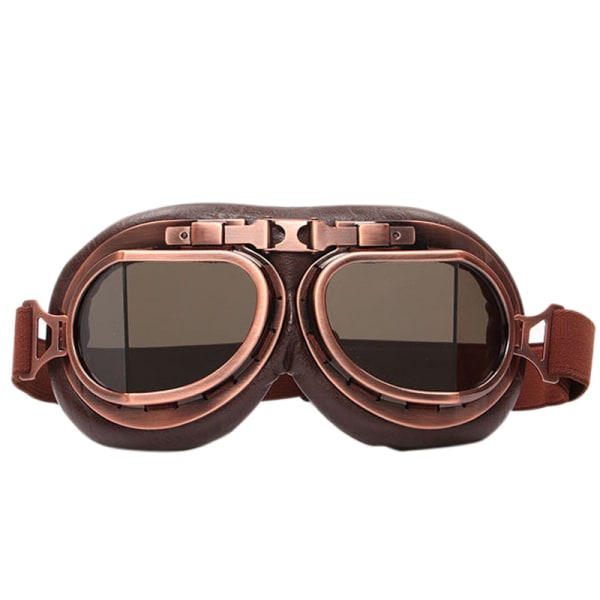 Tea Color Linser Solbriller Goggles Vintage Steampunk Outdoor Spo