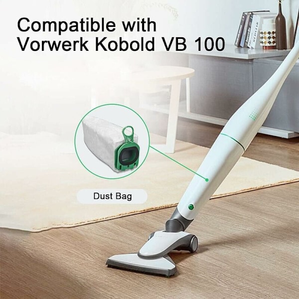 Vorwerk Vorwerk varaosapussi 10 kpl pussia Kobold VB100 -imurille