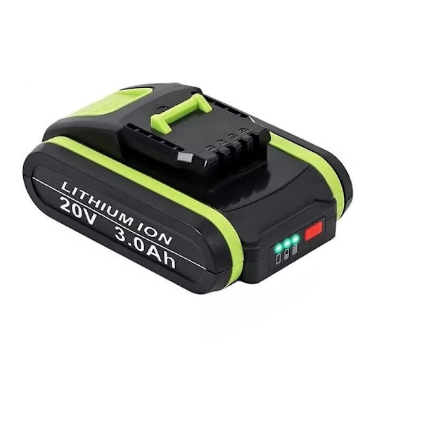Lithiumbatteriet erstatter batteriet til WORX 20V 3AH WA3551 WG169 WA3516 3x372