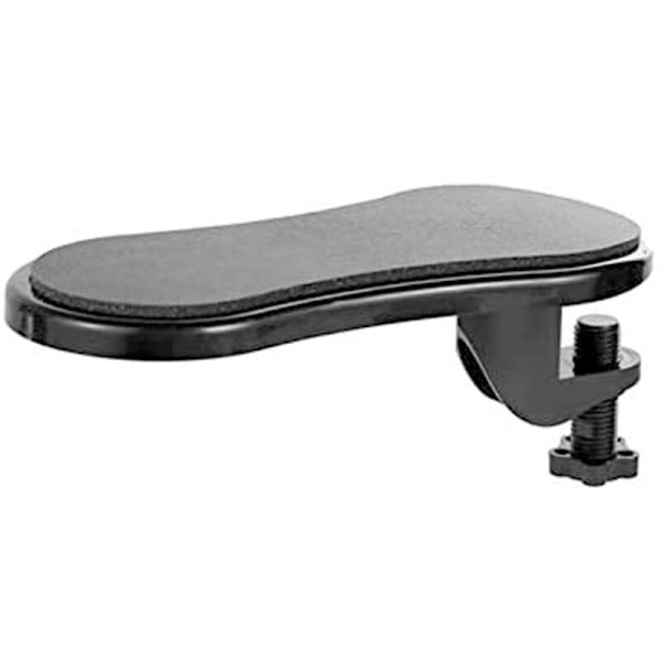 Justerbart computerbord Ergonomisk bordplade Retry Tastaturstøtte Administration Roterende forlængerpudeholder (Sort)