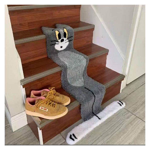Tom Cat Matta Profilerad Matta Tjock Imitation Cashmere 6090cm