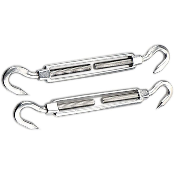 M8 Heavy Duty Shade Sail Fixing Kit for Garden Triangular and Square, Rectangular - 304 Stainless Steel Shade Sail Fixing Hardware Kit (Fixing Kit A