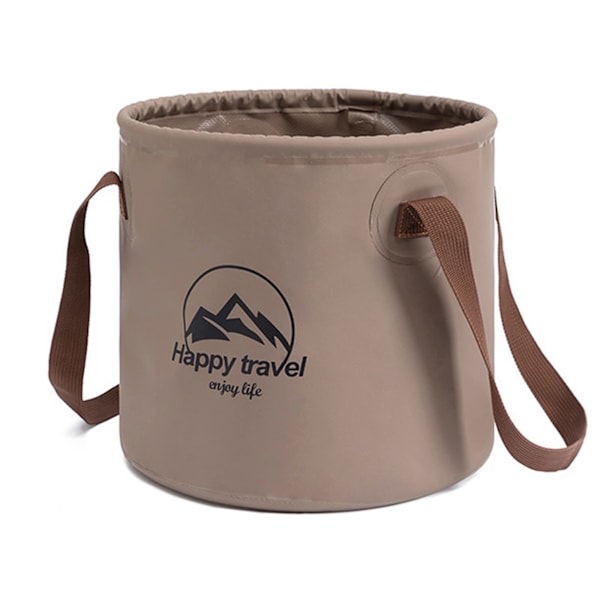 Hopfällbar hink 5,3 gallon bärbar camping utomhus hinkar vattenbehållare bassäng hopfällbar för camping vandring resor fotblötläggning fiske (CB20BR