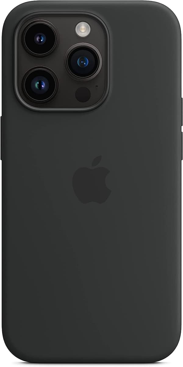 Apple - Midnight Silicone Case med for iPhone 14 Pro