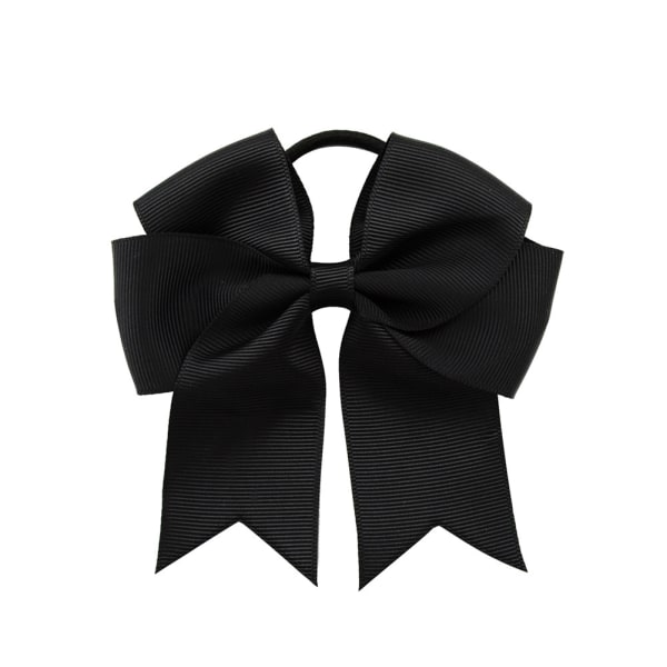 1 x Stor 8\" Cheerleader-stil Stor Rosett Hår Bobble Band Hårtillbehör