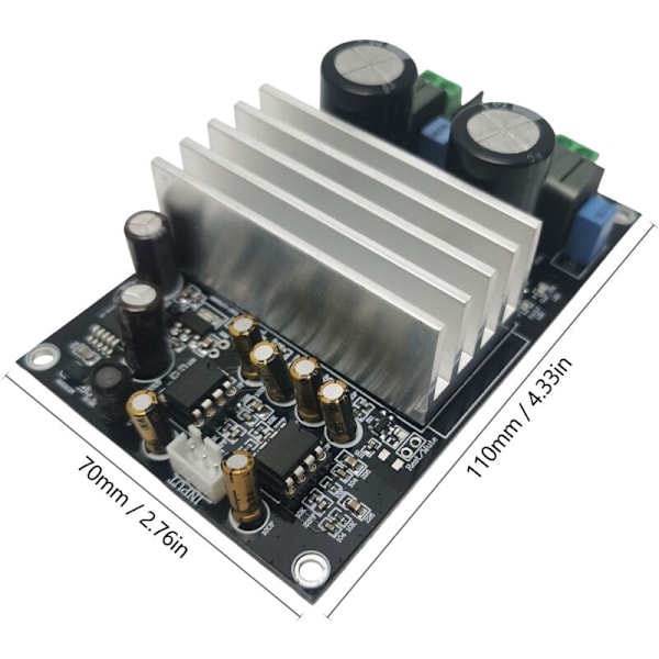 Digital DC3255 DC 24-48 V 2.0 V.40 DC DC Digital DC Effektforsterkerkort. 300 W + 300 W + 300 W Stereo Digital Stereo Lydkanaler for Lydsystem