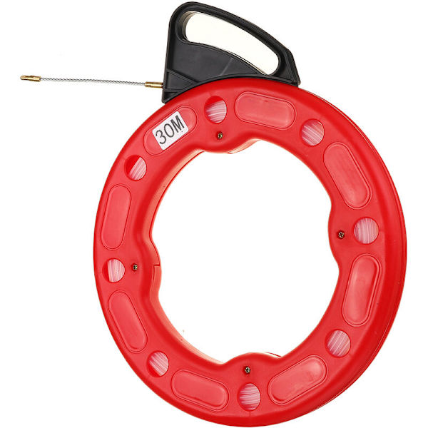 30M 4mm Joustava Nylon-nauhavetäjä, Kaapeliveto, Kaapelivetimet