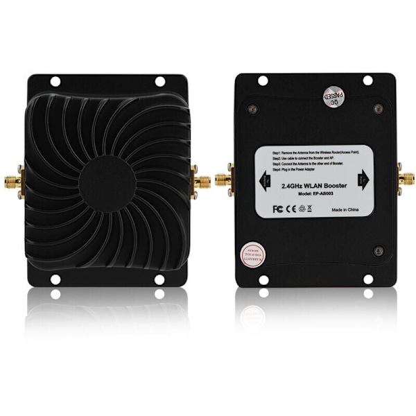 EDUP EP-AB003 2.4G 8W Bredbandsförstärkare WiFi Signal Extender för Trådlös Router EU-kontakt