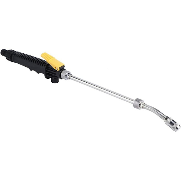 Spray Lance Justerbar Tryckspruta 48cm Högtrycksspruta med Avtagbart Handtag Vattningsverktyg