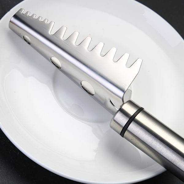 Fisk Skræller 2 Rustfrit Stål Savtand