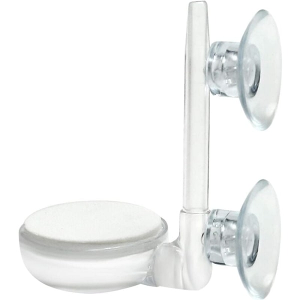 Akvarium Luftstein, luftdiffusor for akvariefisk, boblestein d i akvarier og hydroponiske pumper med kontrollventil og sugekopper (35 mm)
