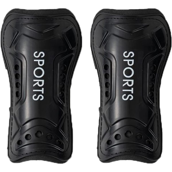 Børne Skinnebensskinner, Anti-Slip Fodboldbeskyttere til Drenge og Piger, Justerbare Teenagerbenskinner med Elastiske Stropper til Fodboldbeskyttelse (6 - 15