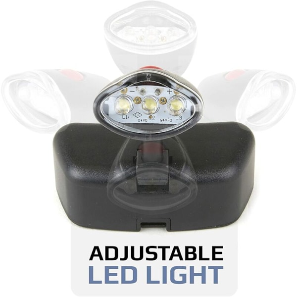 Deluxe LAGNE TIM OF THE PRO-serien med LED-belysning och fyra extra linser (CP-60)