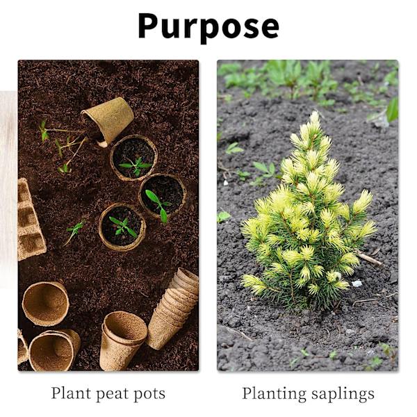 Plantebor 1,6x16,5 tommer forlænget havebor til plantning af løg blomster plantebor til 3/8 tommer sekskantet sneglebor
